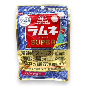 모리나가 대입 라무네 SUPER 피치 맛 35gx10개