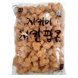 [지키미] 팝콘치킨/2kg_식자재쇼핑몰_푸드왕, 2kg, 6개