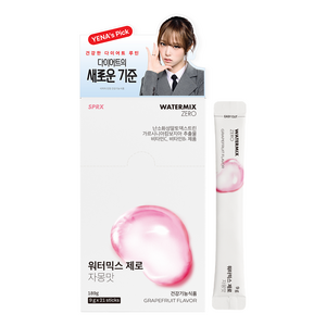 SPRX 최예나 워터믹스 제로 자몽맛 제로슈가 가르시니아 다이어트음료 디톡스 혈당케어 ZeroSugar 다이어트 디톡스음료, 189g, 1개