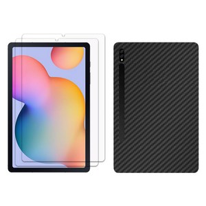 갤럭시탭 A11 플러스 11 호환 강화유리 2매+후면보호필름1매 액정보호필름 A9 플러스 11 공용
