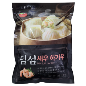 동원 딤섬 새우 하가우 1.2kg 냉동 만두 (아이스박스 포장), 1개