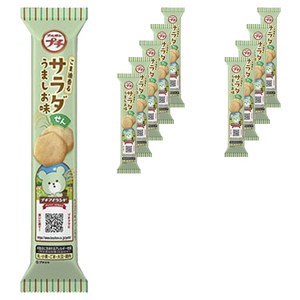 부르본 쁘띠 향기로운 참기름 샐러드 센 맛있는 소금 맛, 21g, 10개