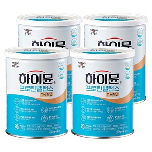 하이뮨 프로틴 밸런스 고소한맛, 304g, 4개