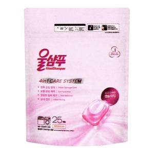 울샴푸 오리지널 캡슐세제, 25개입, 1개