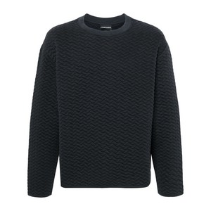 엠포리오아르마니 퀼팅 스웨트셔츠