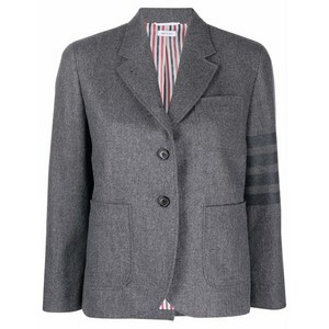 톰 브라운 4 바 스트라이프 싱글 브레스티드 블레이저, 그레이계열, Italy 44(KR 77)