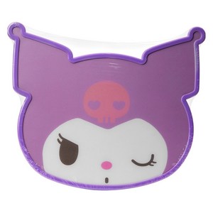 Bantang 산리오 캐릭터 얼굴 모양 도마, 33.6 x 28c..., 쿠로미 퍼플, 1개