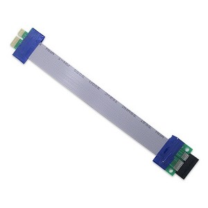 PCI Express 연장 케이블 19Cm 아답터 1x PCI-E, 1개