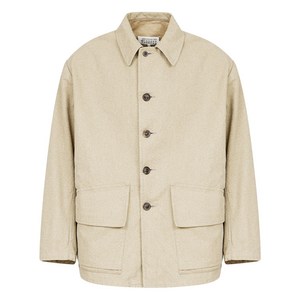메종 마르지엘라 코튼 셔츠 재킷, 베이지계열, Italy 46(KR 95)