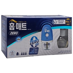 홈매트 리퀴드 제로 에스 히터 + 리필 모기약 29ml X 3p 세트, 1세트