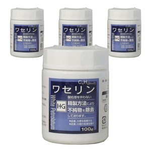 Taiyo Pharmaceutical Co. Ltd 바셀린 HG, 100g, 4개