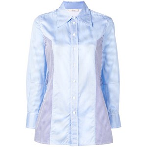 셀린느 striped button shirt