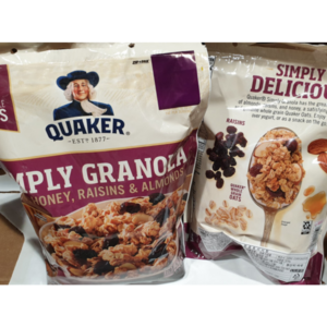 코스트코 QUAKER 퀘이커 심플리 그레놀라 1.956KG [978G X 2팩], 2개, 978g