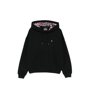 비비안웨스트우드 후드 파우치 포켓 후디, 블랙계열, L(KR 105)