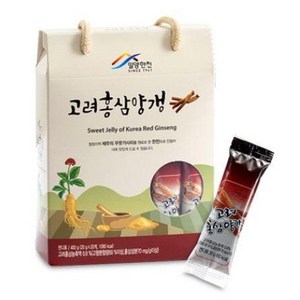 간식의 명품 고려홍삼양갱 400g(20gx20개입), 1개, 400g