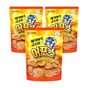 바삭바삭 고소한 어포스 [150gx3봉], 3개, 150g