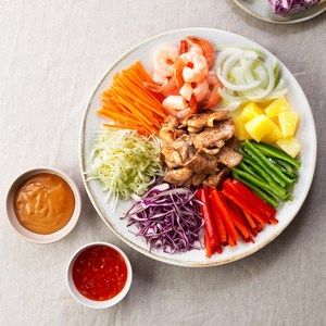 애슐리 쉬림프 불고기 월남쌈 (2인분), 801g, 1개