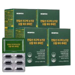 전립선 건강 쏘팔메토 옥타코사놀 루테인 눈 건강 지구력 남성 영양제 쏘팔매토 소팔매토 맘픽, 30회분, 4개