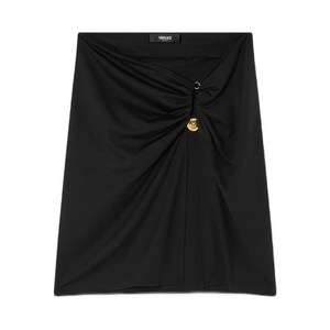 베르사체 세이프티 핀 커버업 스커트