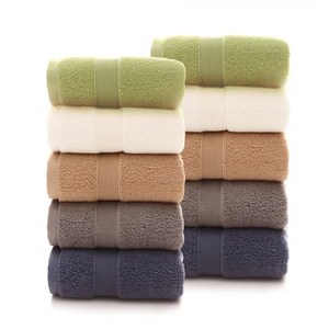 록신 명품 호텔수건 코마사 부드러운 고퀄리티 수건 540GSM 40수 10종세트 호텔 수건 40수, 믹스, 10개