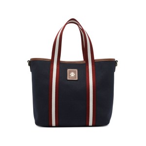 발리 로고 스트라이프 토트 백