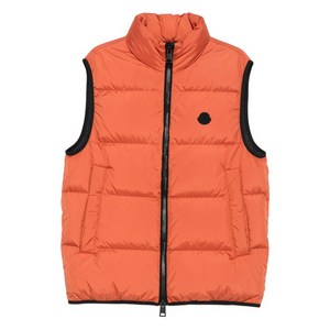 몽클레르 퀼팅 지퍼 프런트 베스트, 오렌지계열, Numeric 1(KR 92-175)