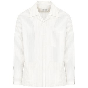 메종 마르지엘라 스트라이프 셔츠, 베이지계열, Italy 52(KR 44)