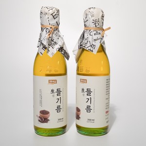 농가식품 들깨 통들깨 저온압착 생들기름, 350ml, 1개