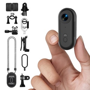 RUNHome 방수 4k 액션캠 WiFi 바디캠 유튜브 자전거 오토바이 + 64GB 메모리