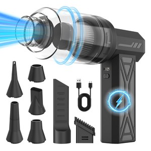 P70 4단계 터보 제트 블로워 무선 에어건 초고속 130 000RPM LED 조명 & 배터리 잔량 표시 휴대용 포켓 사이즈 캠핑/자동차 세차/청소용