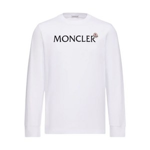 몽클레르 로고 프린트 스웨트셔츠, 화이트계열, Standard L(KR 100-180)