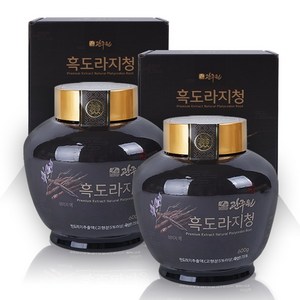 관주원 흑도라지청 600g 대용량 도라지청, 600g, 2개
