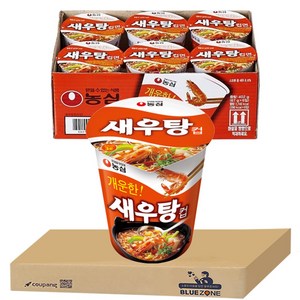 새우탕 컵 67g, 6개