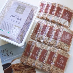 [삼삼누룽지] 수제 귀리 누룽지 국산 100% 햅쌀 식사대용 간식, 500g, 1개