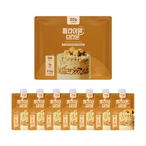 플라이밀 단백질 쉐이크 브라운 미숫가루맛 파우치, 45g, 7개