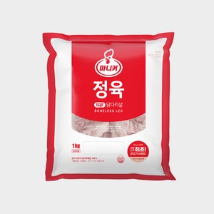 마니커 IQF 정육(닭다리살) [냉동 1kg] 국내산, 1개