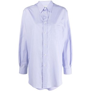 메종 마르지엘라 긴소매 피케 셔츠, 블루계열, Italy 44(KR 66)