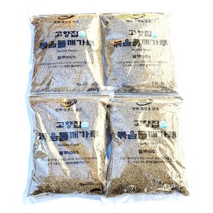 고향집 볶음들깨가루1kg 업소용 볶은들깨가루, 4개, 1kg