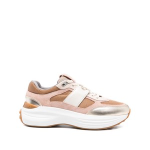 토즈 플랫폼 메시 스니커즈, Europe 35(KR 220), 핑크계열+골드계열