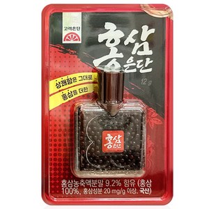 [NEW 고려은단] 홍삼은단12g, 12g, 1개