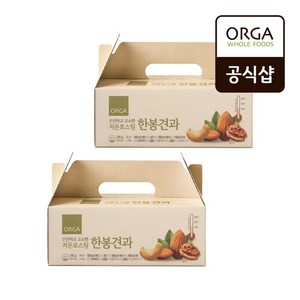 올가홀푸드 신선하고 고소한 저온로스팅 한봉견과, 280g, 2개