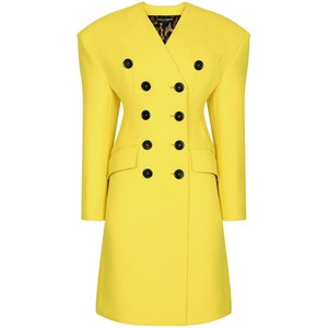 돌체앤가바나 돌체앤가바나 더블 브레스티드 코트, 옐로우계열, Italy 38(KR 33)