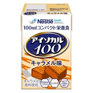 네슬레헬스사이언스 아이소카르 100 콤팩트 영양식 캐러멜 맛, 100ml, 1개