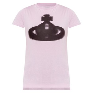 비비안웨스트우드 오가닉 코튼 티셔츠, 핑크계열, Standard XS(KR 55)