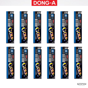 [동아] 502 골드 XQ 샤프심 0.5 mm 1다스(12개입), B