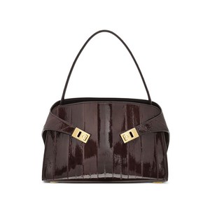 페라가모 허그 간치니 버클 일 스킨 미디엄 숄더 백