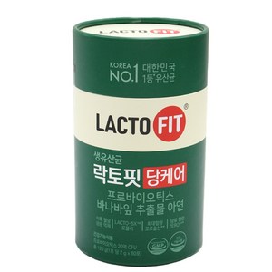 락토핏 당케어 유산균, 120g, 1개