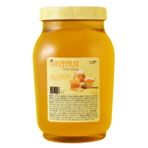 온리비푸드 순수 사양벌꿀, 2.4kg, 1개