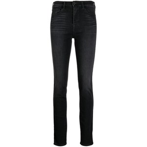 엠포리오아르마니 로고 자수 스키니 진, 블랙계열, Waist (in) 33(KR 84)