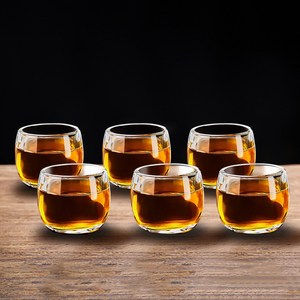 Qiaokao 유리 찻잔 80ml